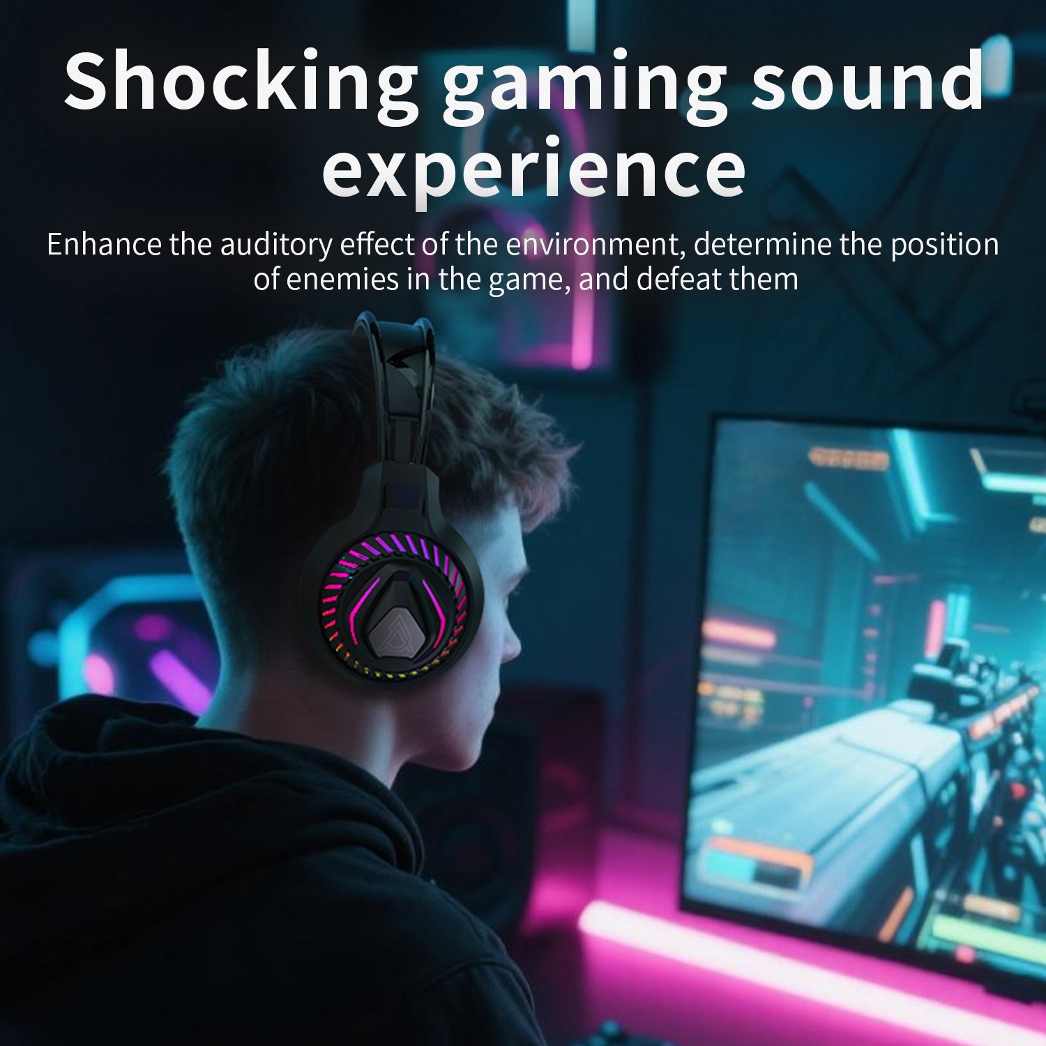 Gaming Headset Rgb - AJAZZ AT120 Bundle: Gaming Keyboard, Mouse,