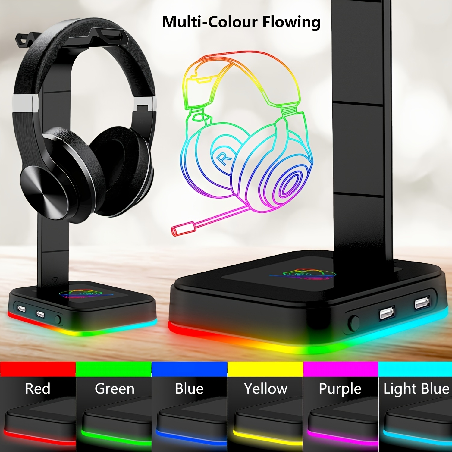 Gaming Headset Stand Adjustabl - Gaming Headset Rgb review and price