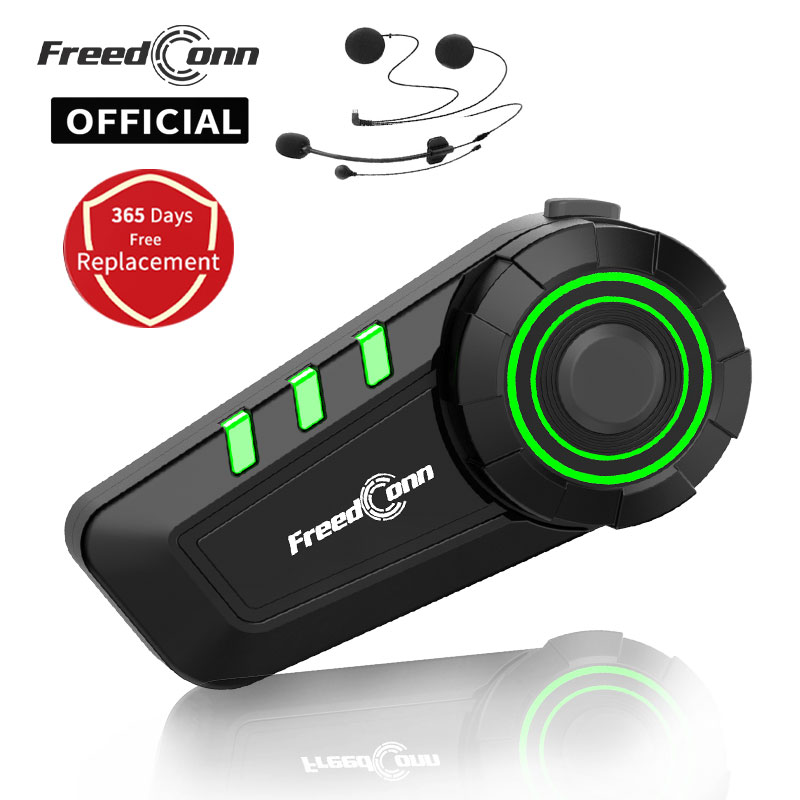 FreedConn Bluetooth Motorcycle - Bluetooth Headset On Ear review and price
