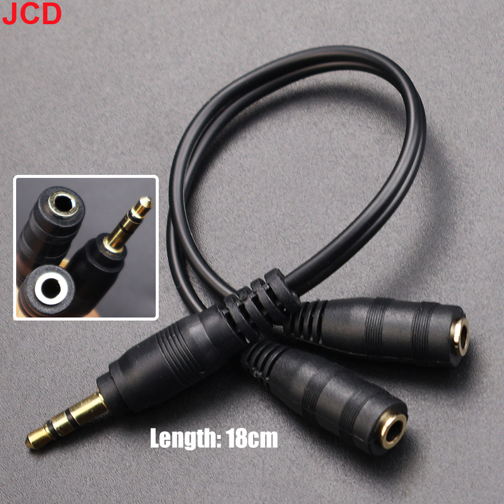 JCD 1Male to 2 Dual Female Y S - Earphone Splitter Jack review and price