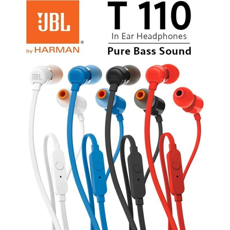 JBL T110 Wired In Ear Headphon - Noise Cancelling Headphone review and price