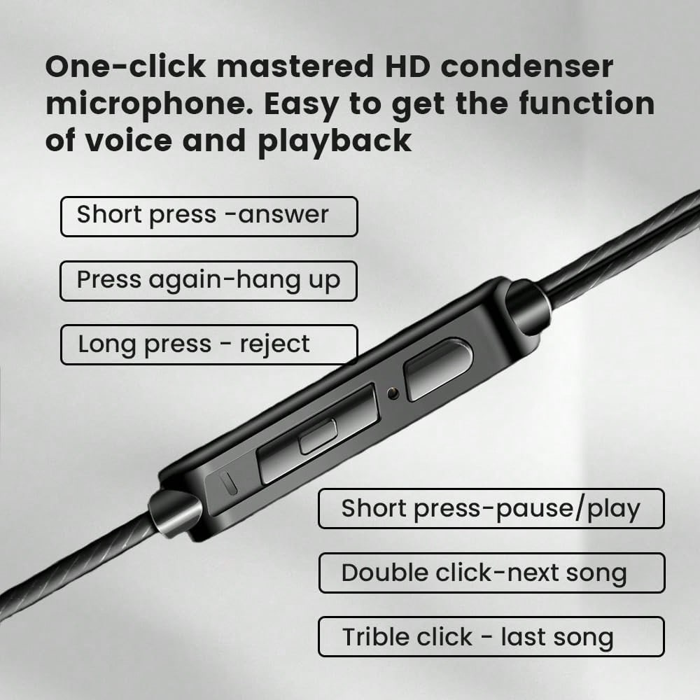 AK6 Gaming Earbuds With Mic –  - Wired Earphone Mic review and price