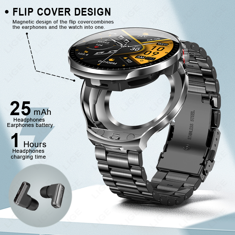 New Smart Watch BT Call Wirele - Wireless Earbuds Tws review and price