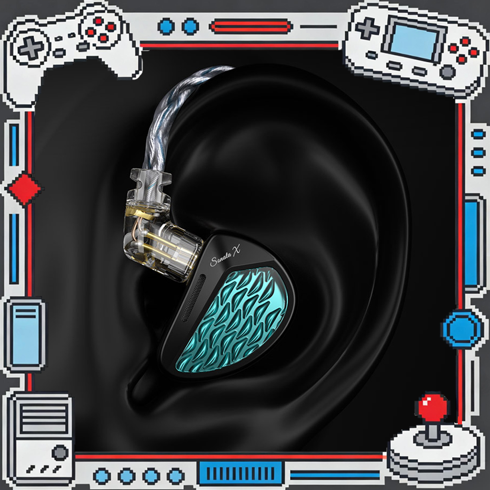 KZ Sonata X In-Ear Monitor Ear - Audiophile Headphone Wired review and price