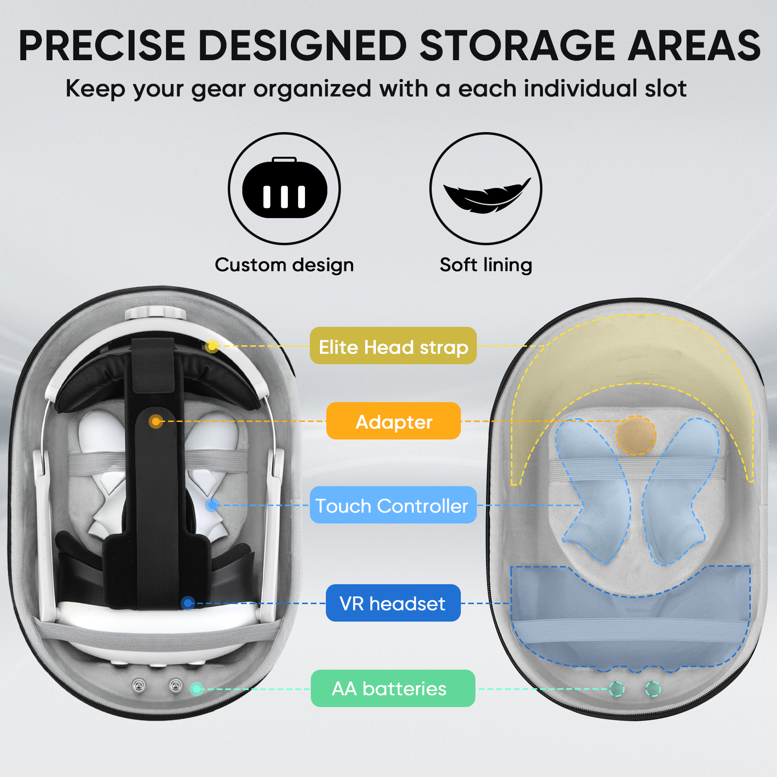 Travel Carrying Case for Meta  - Headphone Case Hard review and price
