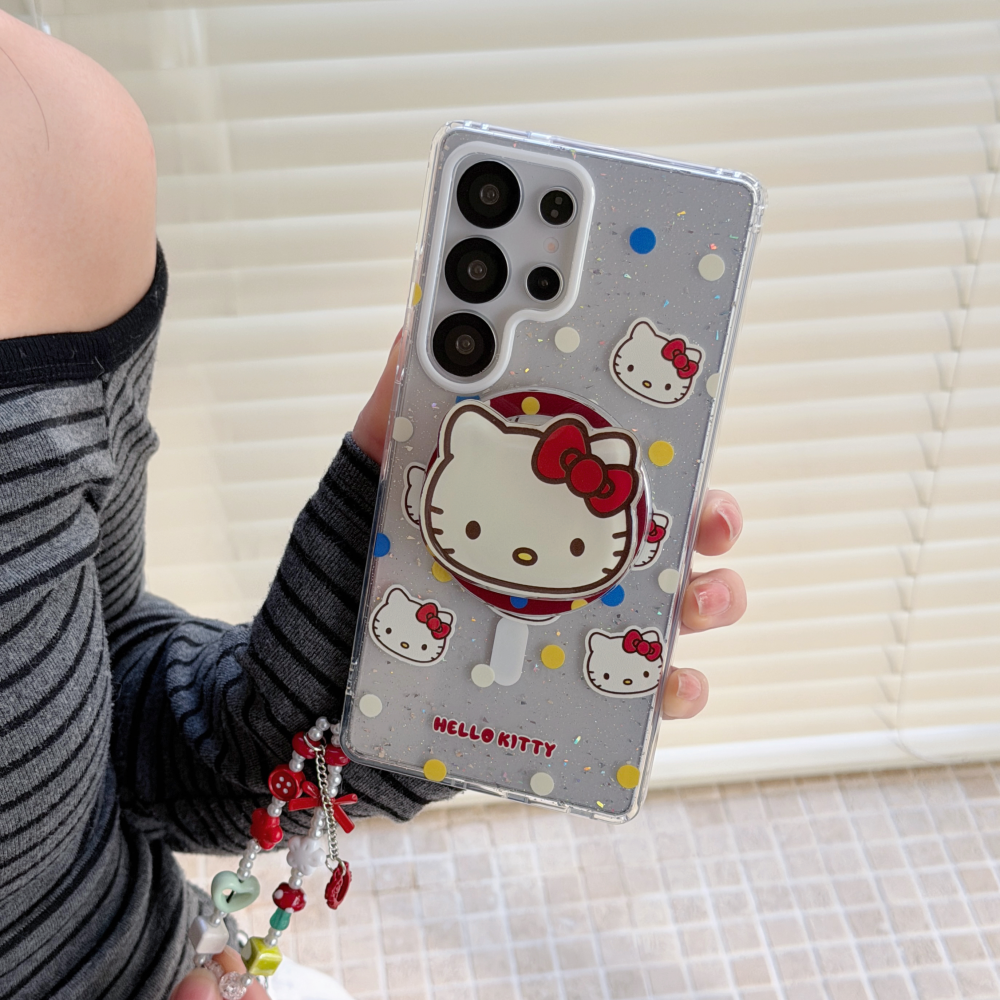 Magnetic Glitter Color Wave Po - Headphone Case Hard review and price