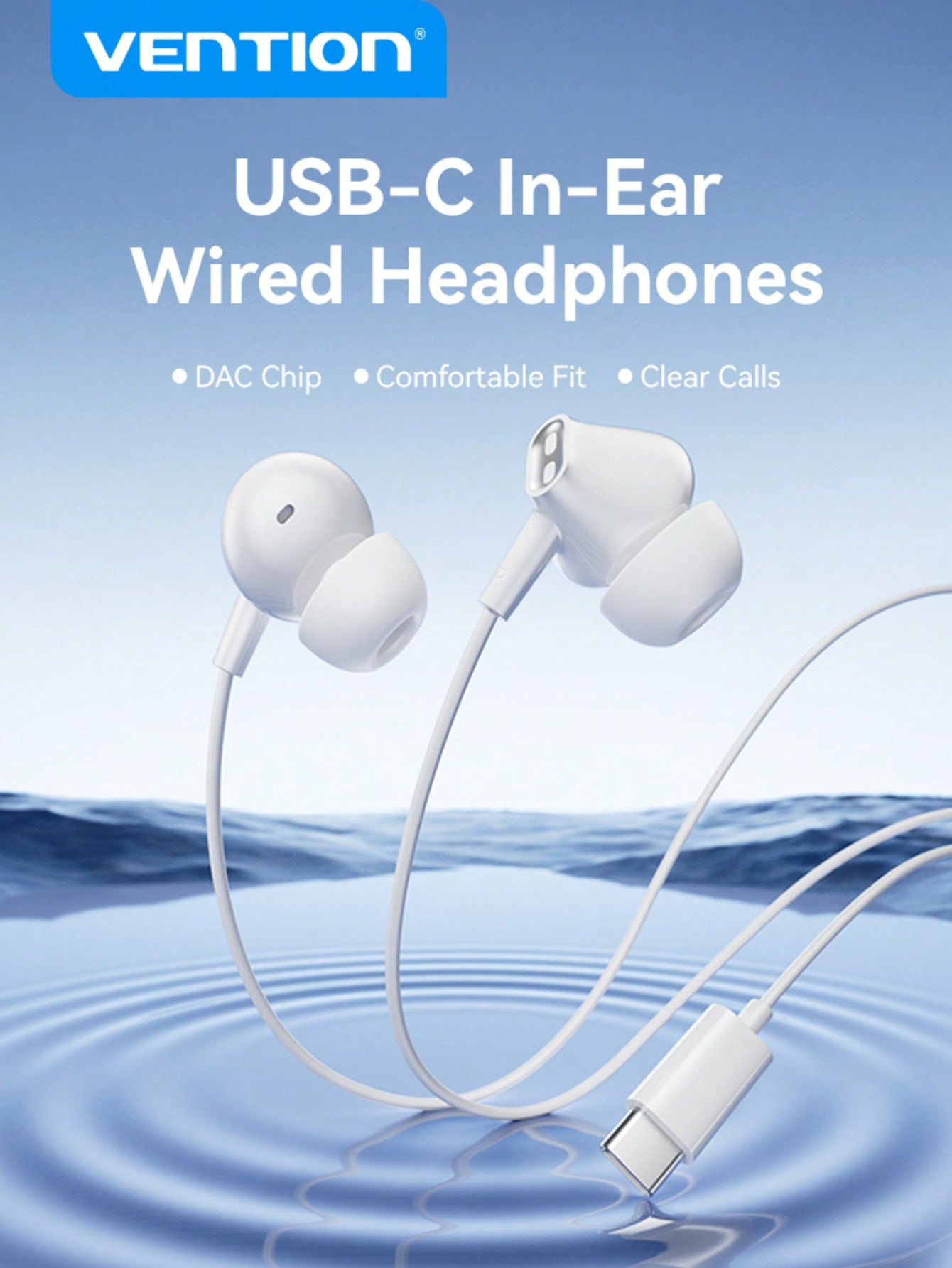 VENTION ECHO LITE USB-C In-Ear - Usb C Earphone review and price