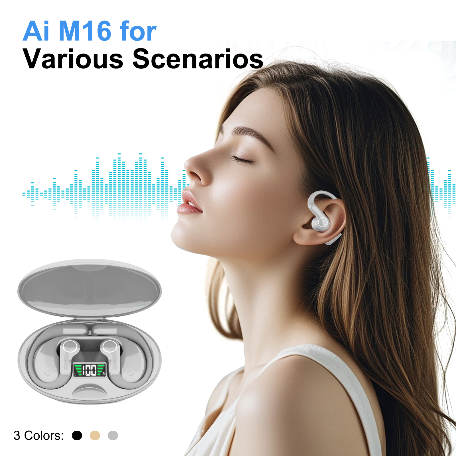 Ai Translator Earbud Device Re - Earbuds Charging Case review and price