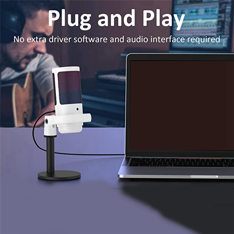 ABUO-Gaming Microphone, USB Mi - Gaming Headset Rgb review and price