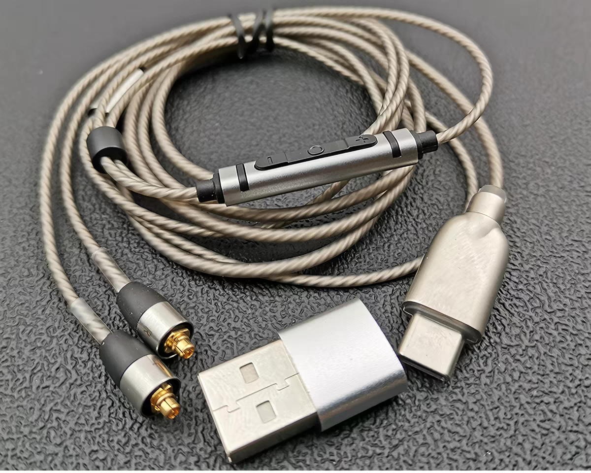 MMCX Plug Type-C Silver Plated - Wired Earphone Mic review and price
