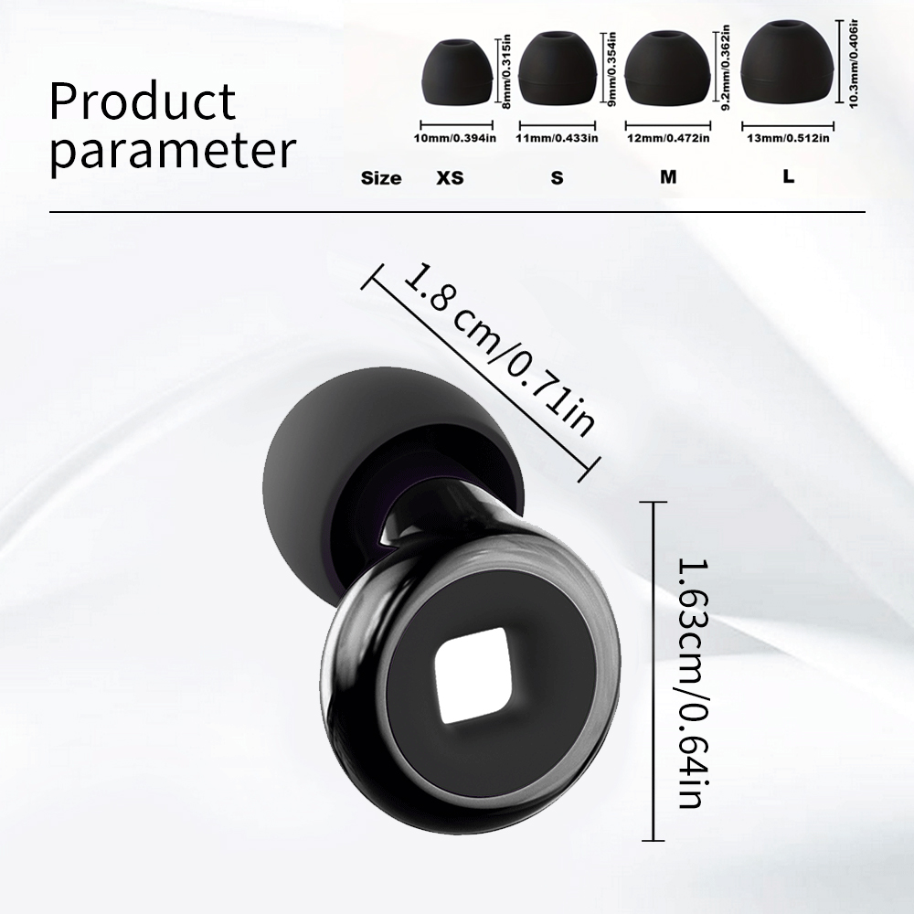 Reusable Silicone Ear Plugs No - Silicone Ear Tip Replacement review and price