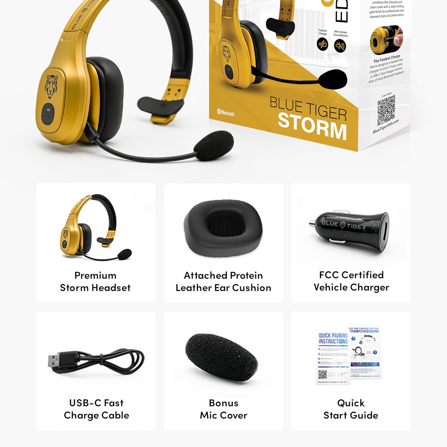 Premium Trucker Bluetooth Head - Usb C Earphone review and price