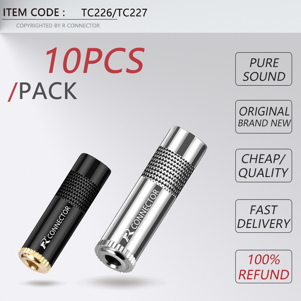 10pcs Audio 3.5mm/6.35mm Jack  - Audiophile Headphone Wired review and price