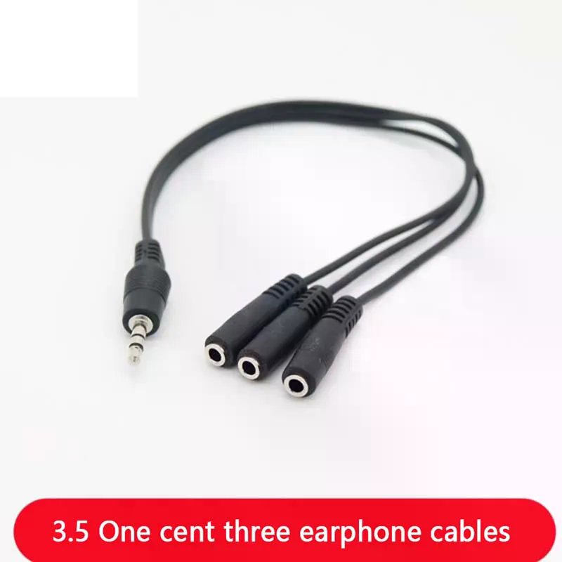 3.5mm 3 3.5mm 1 3 Adapter Way  - Earphone Splitter Jack review and price