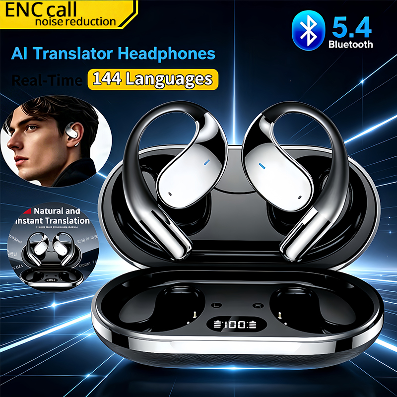 2026 New AI Translation Earbud - Earbuds Charging Case review and price