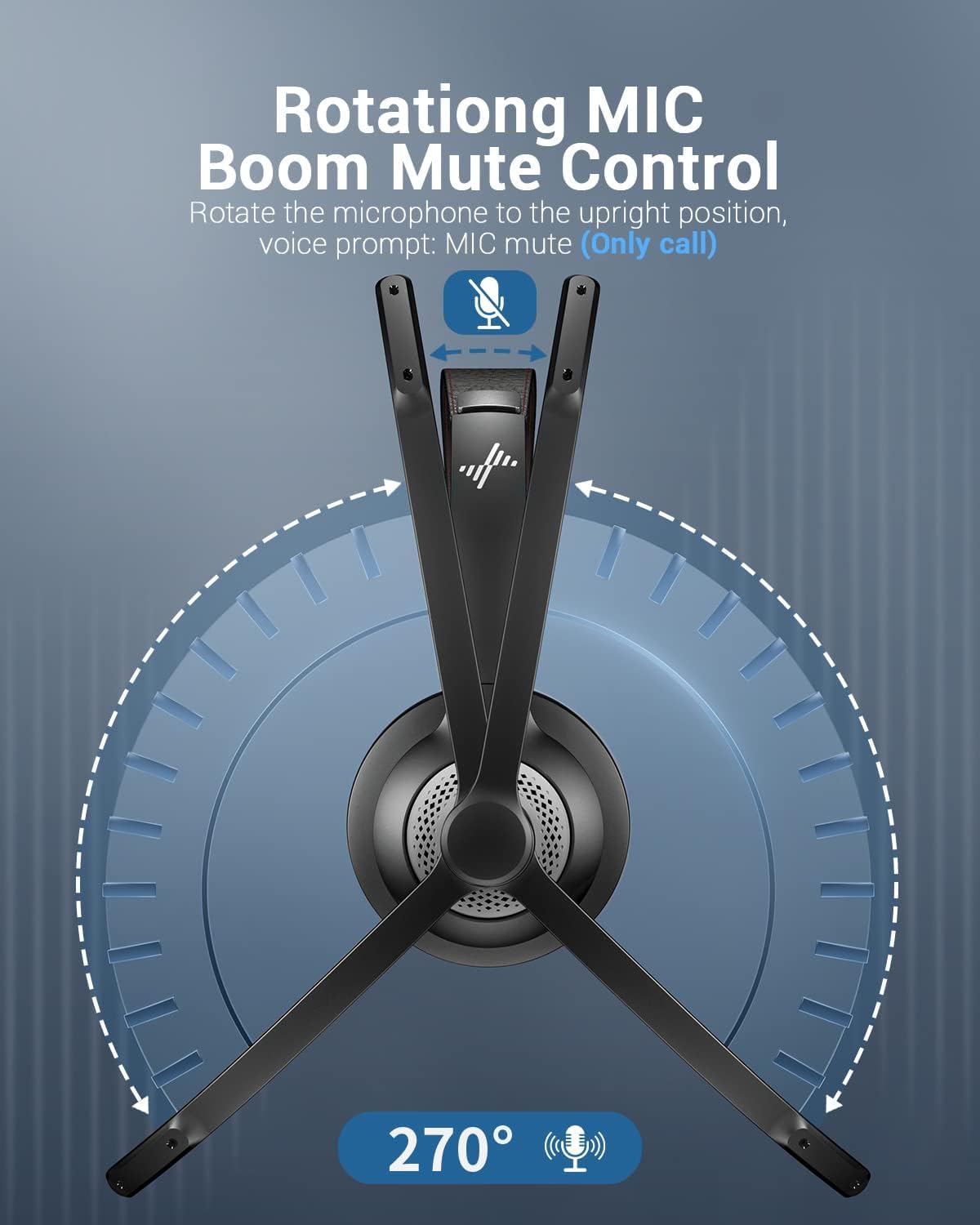 Bluetooth 5.2 Headset with Mic - Bluetooth Headset On Ear review and price
