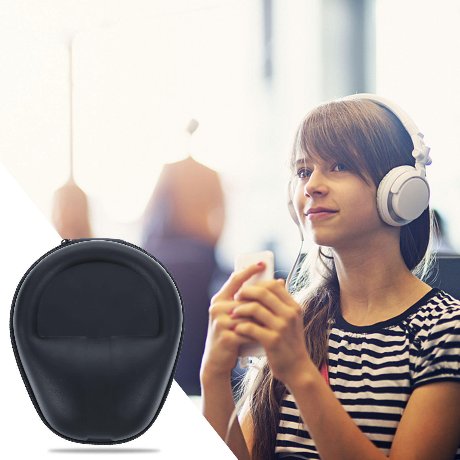 Premium Hard Headphone Case Zi - Headphone Case Hard review and price