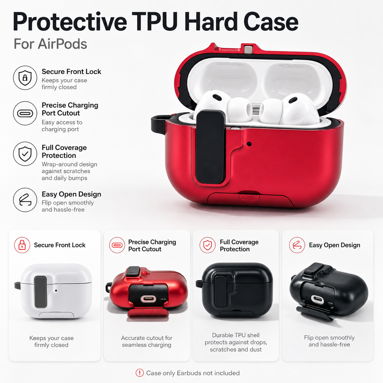 For AirPods Hard Case for Pro3 - Headphone Case Hard review and price