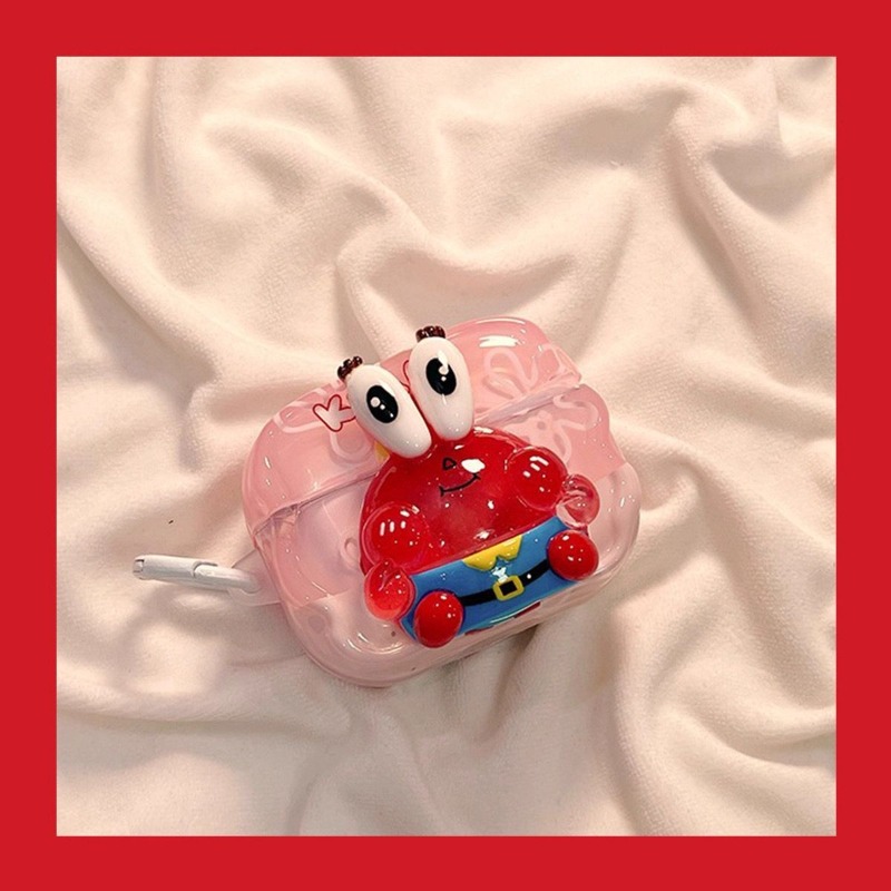 Cute SpongeBob 3D Protective C - Earbuds Charging Case review and price